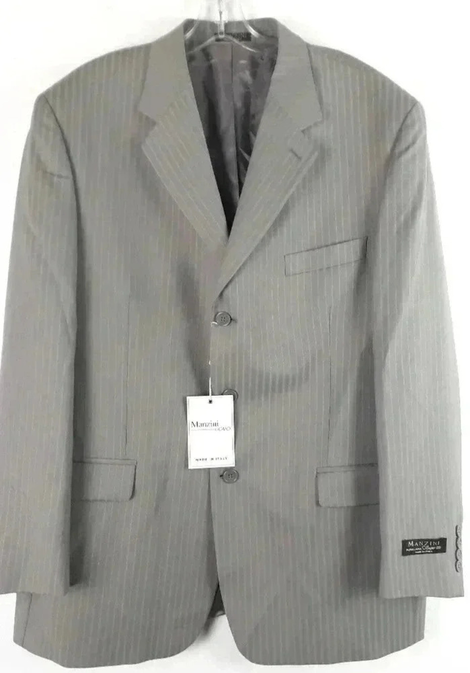 MANZINI Pura Lana Jacket Size 46/40R NWT
